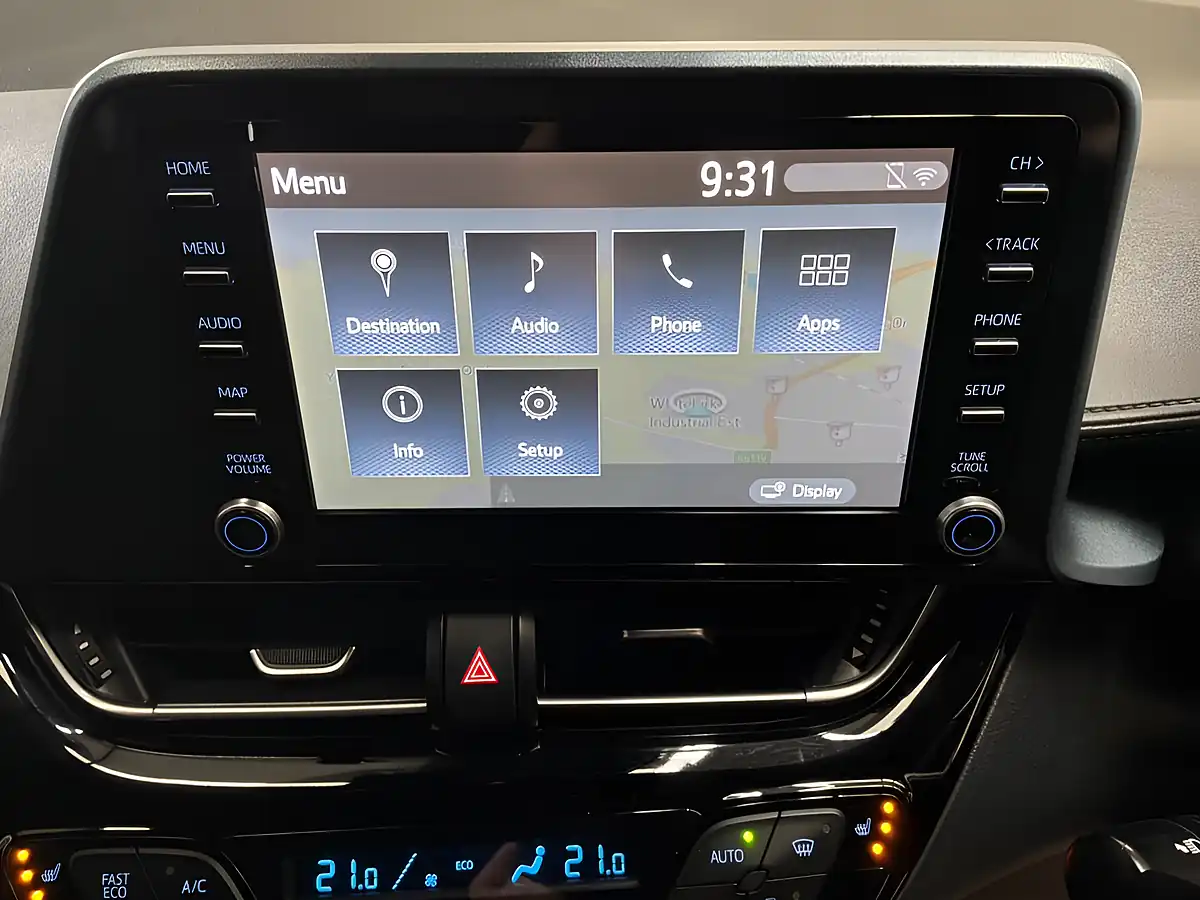 Used 2021 Toyota C-Hr Design White - Interior and Exterior details 15