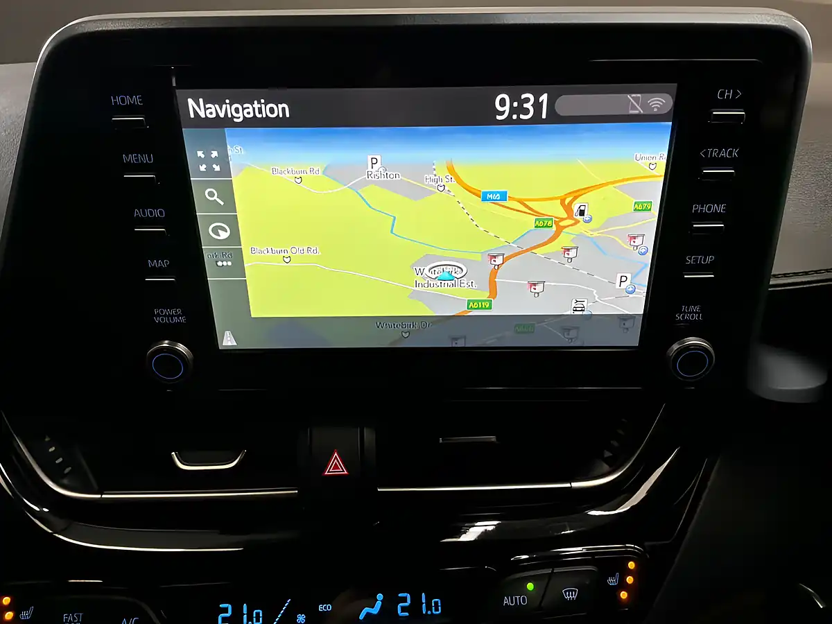 Used 2021 Toyota C-Hr Design White - Interior and Exterior details 16