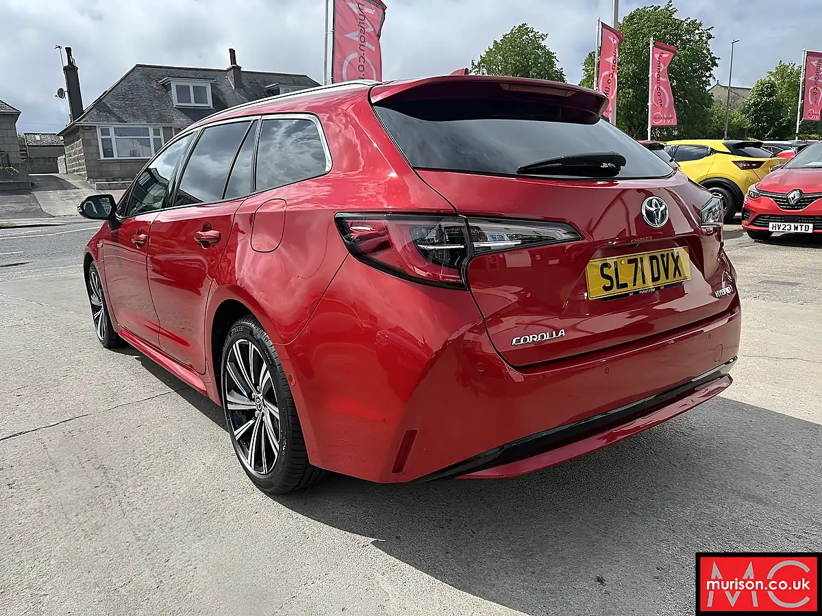 Used 2021 Toyota Corolla Design Red - Interior and Exterior details 11