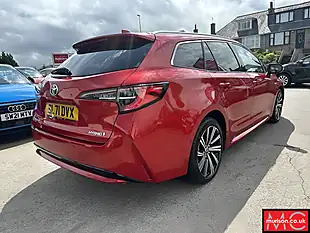 Used 2021 Toyota Corolla Design Red - Interior and Exterior details 13