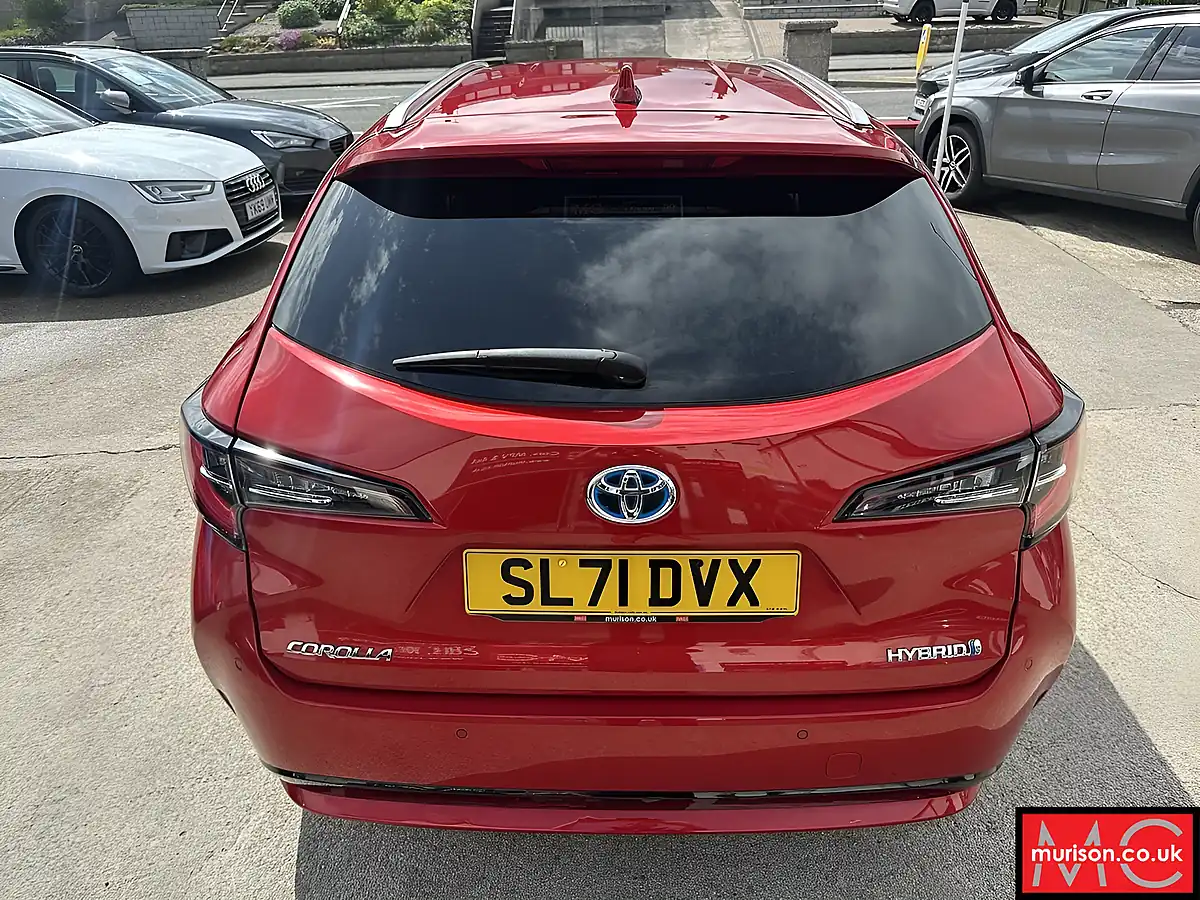 Used 2021 Toyota Corolla Design Red - Interior and Exterior details 14
