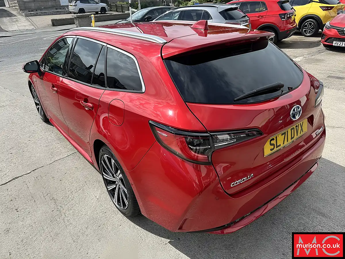 Used 2021 Toyota Corolla Design Red - Interior and Exterior details 15