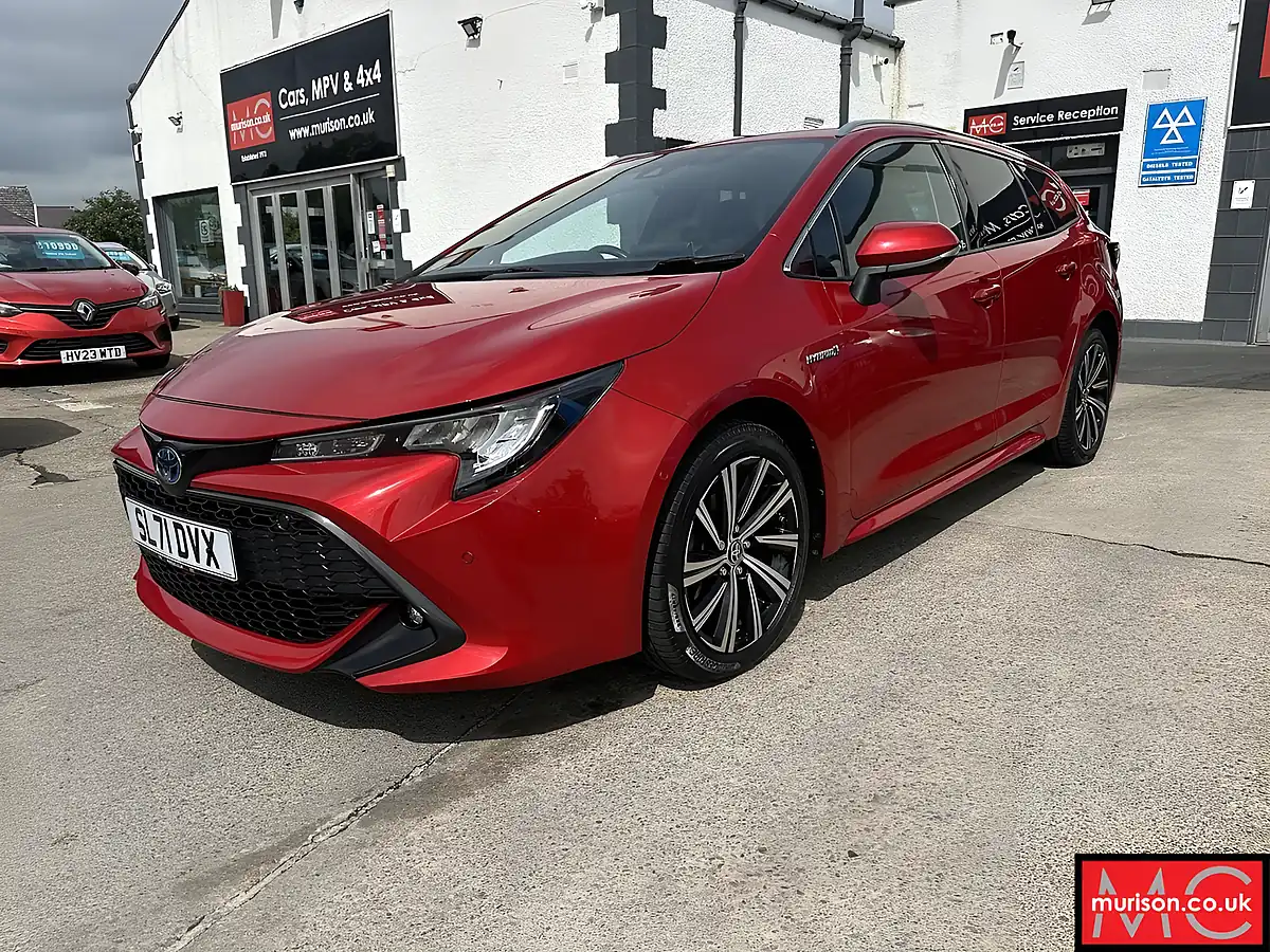 Used 2021 Toyota Corolla Design Red - Interior and Exterior details 4