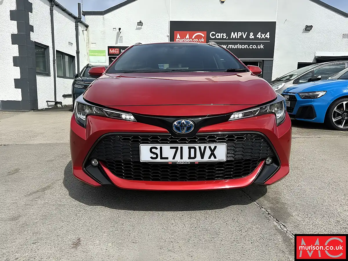 Used 2021 Toyota Corolla Design Red - Interior and Exterior details 5