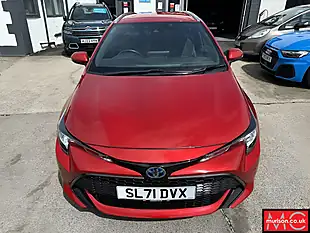 Used 2021 Toyota Corolla Design Red - Interior and Exterior details 8