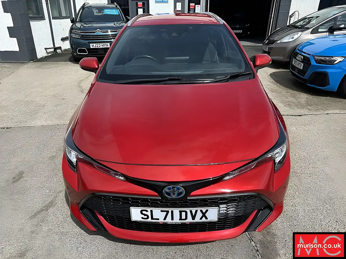 Used 2021 Toyota Corolla Design Red - Interior and Exterior details 8