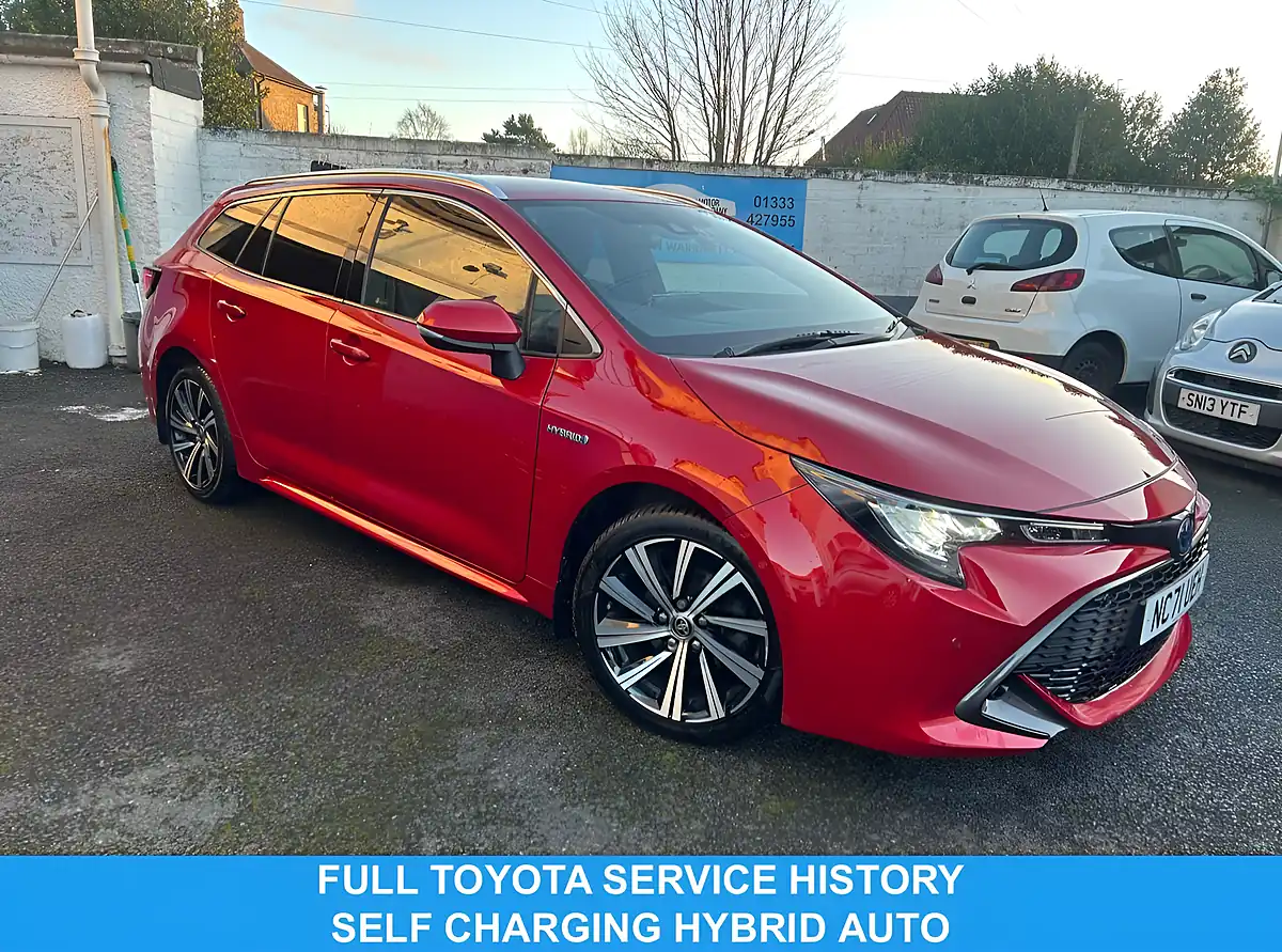 Used 2021 Toyota Corolla Design Touring Sports Red - Front View