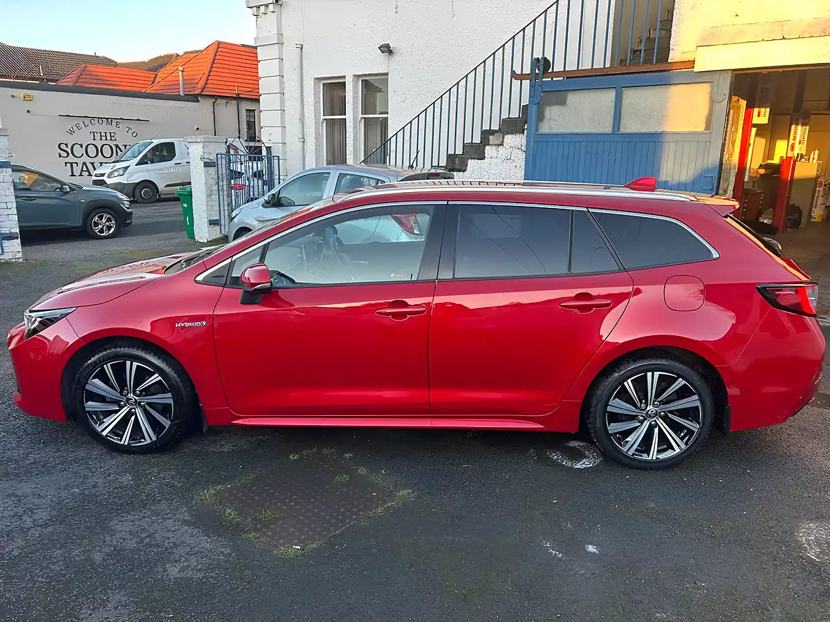 Used 2021 Toyota Corolla Design Touring Sports Red - Interior and Exterior details 19