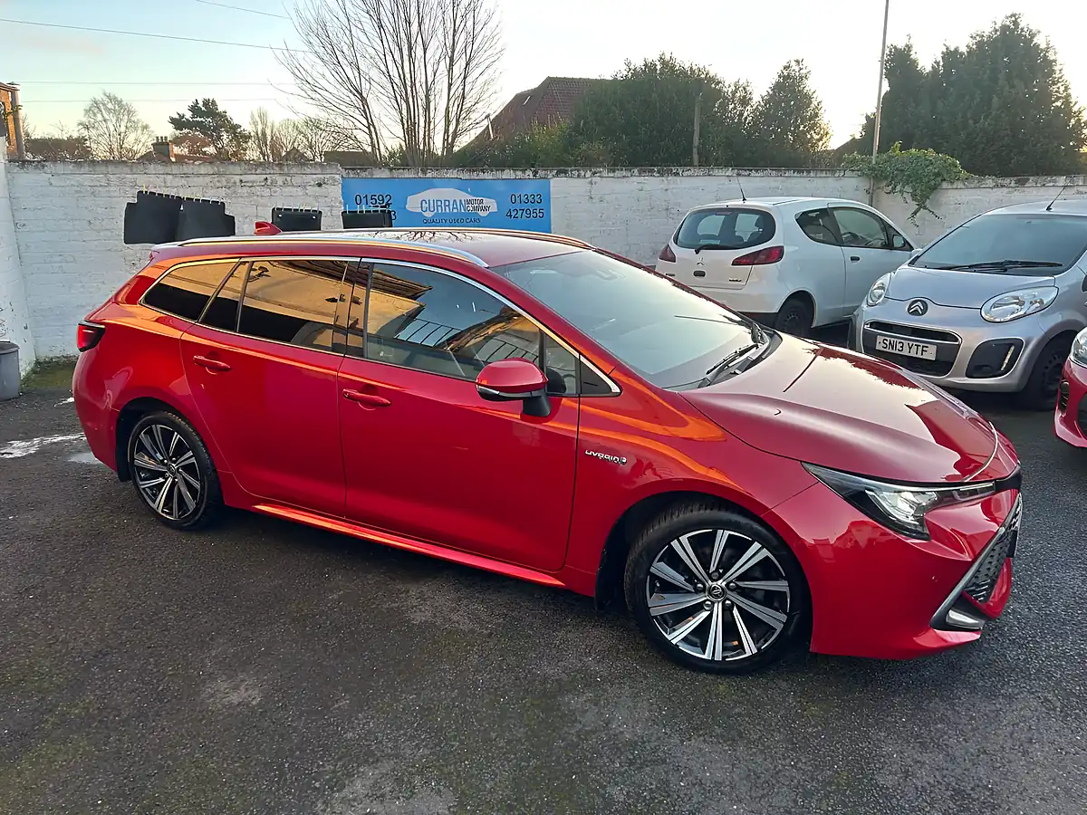 Used 2021 Toyota Corolla Design Touring Sports Red - Interior and Exterior details 2