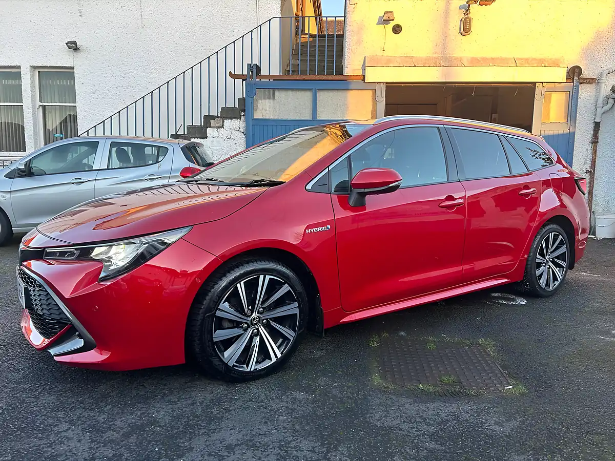 Used 2021 Toyota Corolla Design Touring Sports Red - Interior and Exterior details 4
