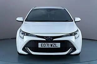 Used 2021 Toyota Corolla Design Touring Sports White - Interior and Exterior details 2