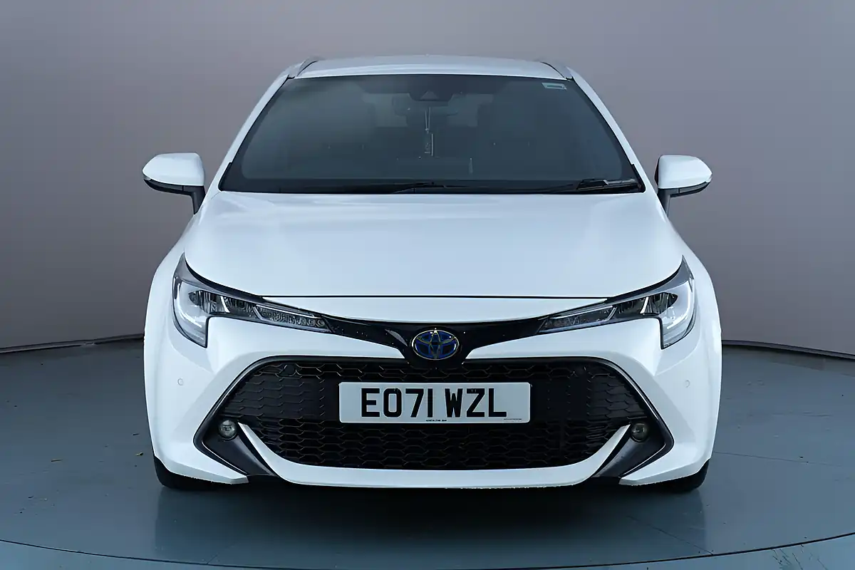 Used 2021 Toyota Corolla Design Touring Sports White - Interior and Exterior details 2