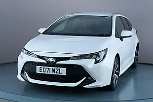 Used 2021 Toyota Corolla Design Touring Sports White - Interior and Exterior details 3