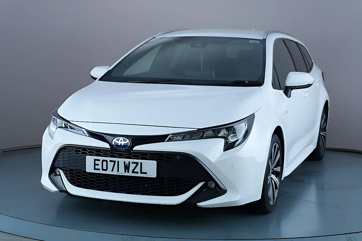 Used 2021 Toyota Corolla Design Touring Sports White - Interior and Exterior details 3