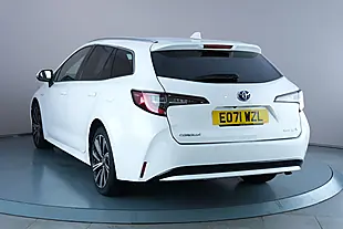 Used 2021 Toyota Corolla Design Touring Sports White - Interior and Exterior details 4