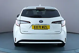 Used 2021 Toyota Corolla Design Touring Sports White - Interior and Exterior details 6