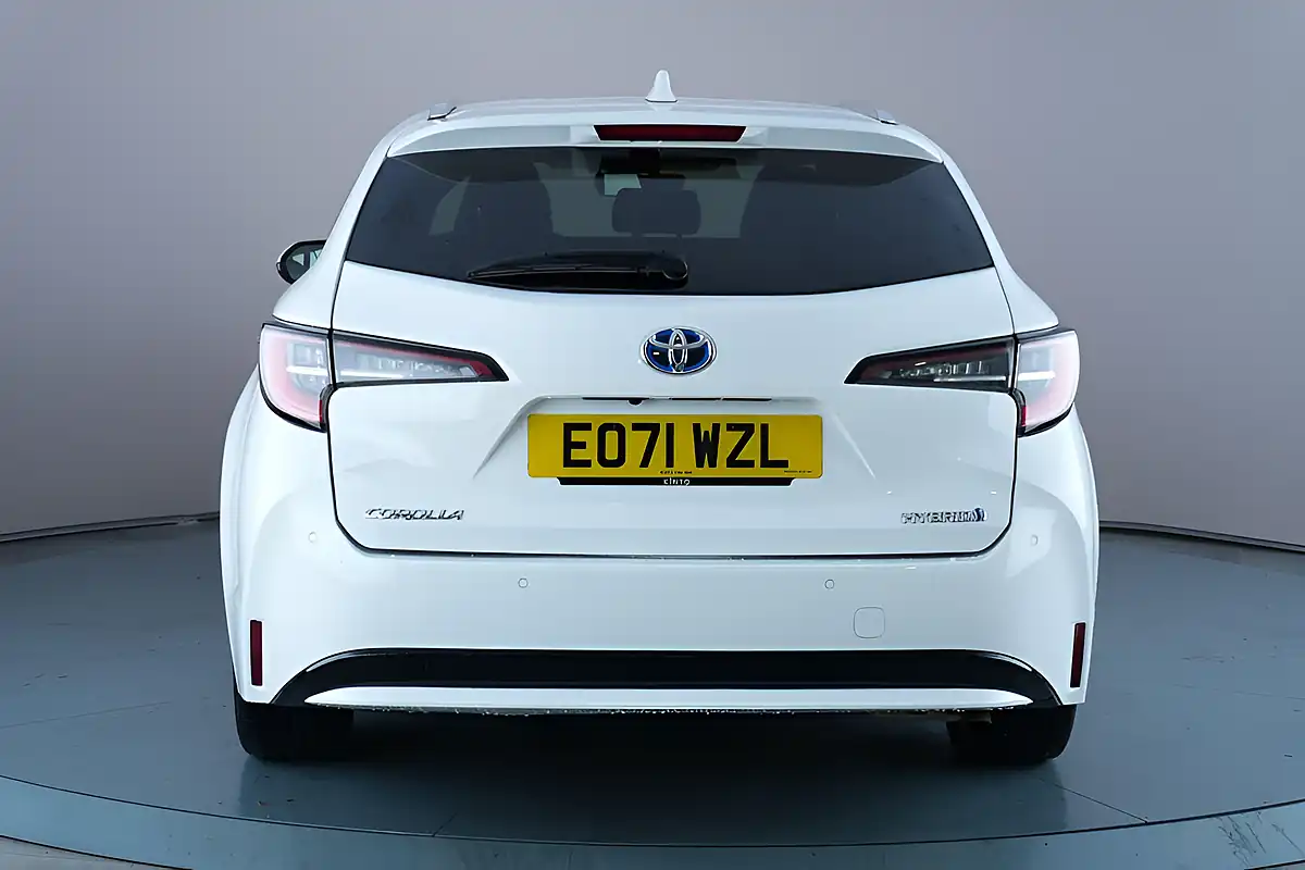Used 2021 Toyota Corolla Design Touring Sports White - Interior and Exterior details 6