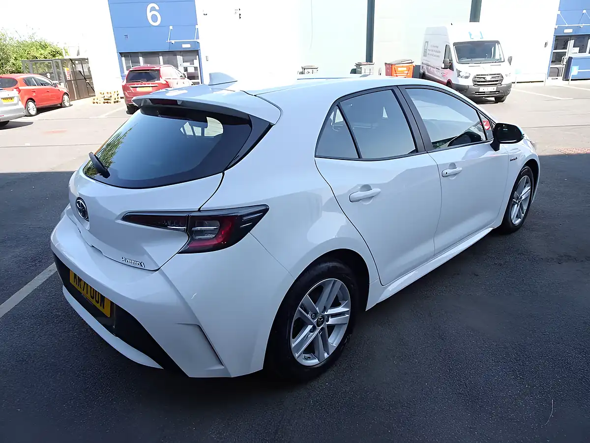 Used 2021 Toyota Corolla Icon Pure White - Interior and Exterior details 10