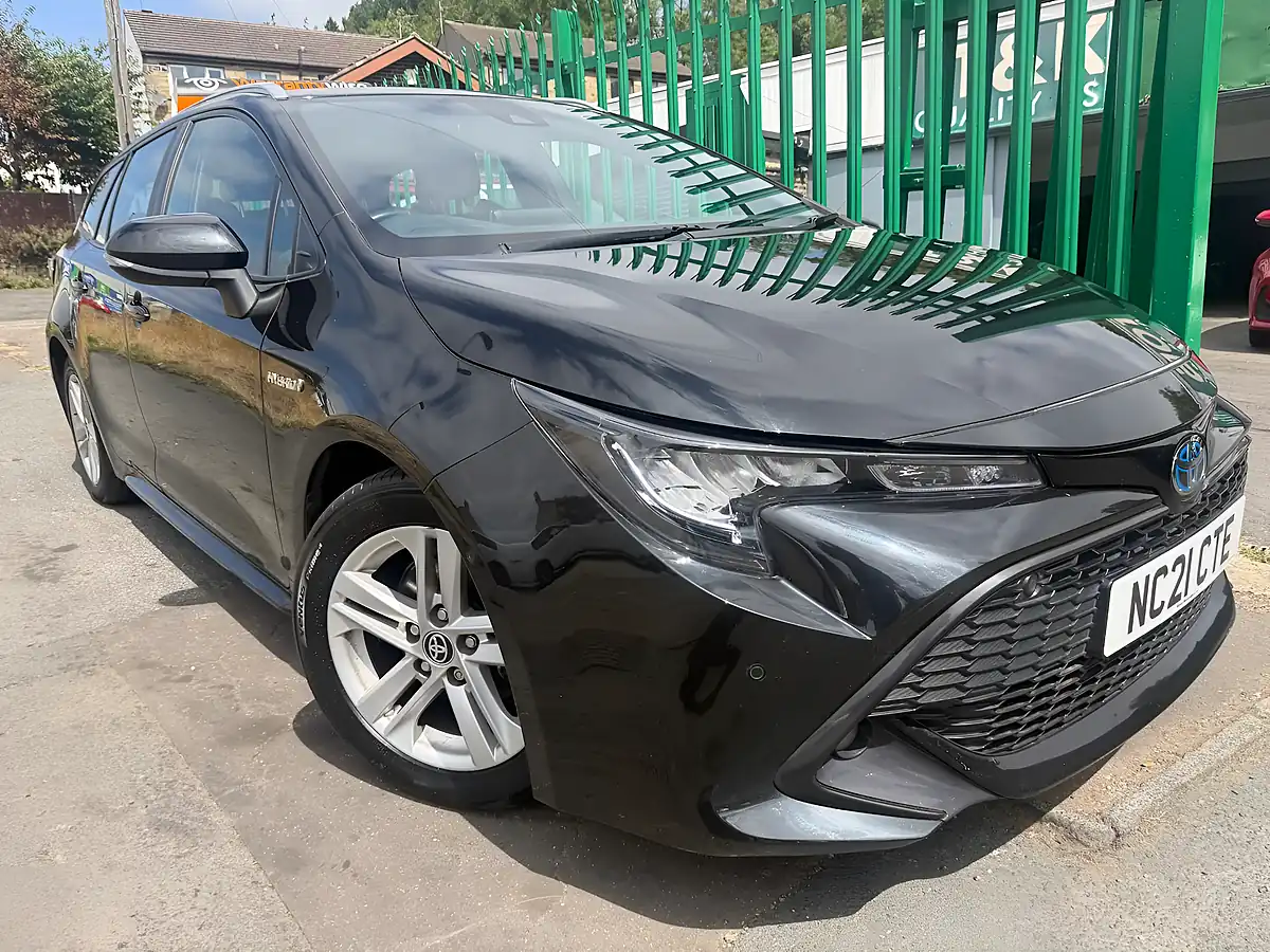 Used 2021 Toyota Corolla Icon Tech Black - Front View