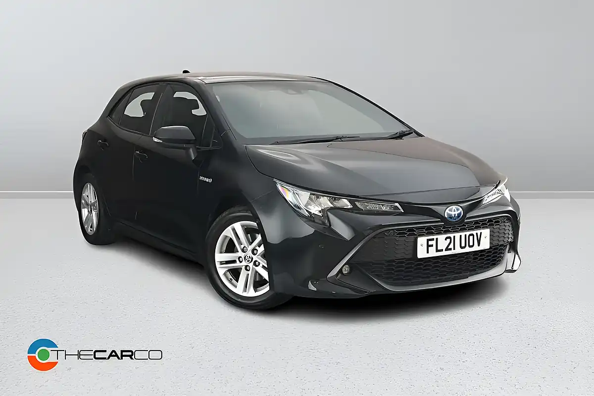 Used 2021 Toyota Corolla Icon Tech Black - Front View