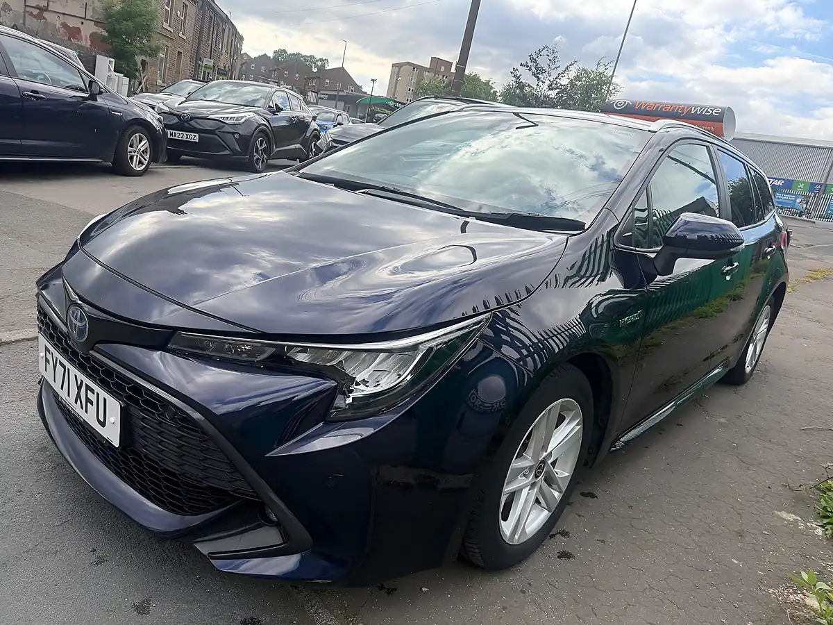 Used 2021 Toyota Corolla Icon Tech Blue - Interior and Exterior details 8