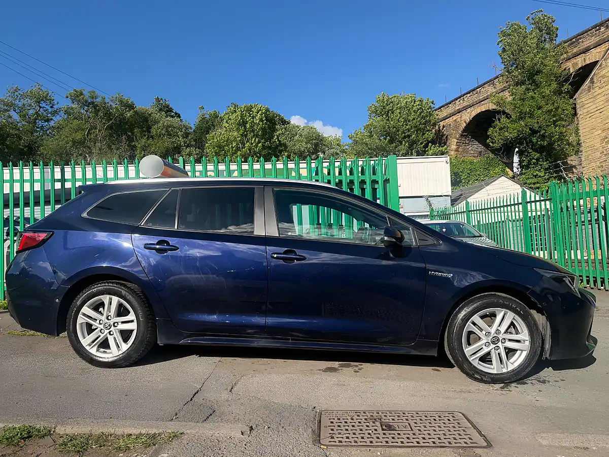 Used 2021 Toyota Corolla Icon Tech Blue - Interior and Exterior details 2