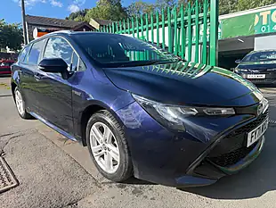 Used 2021 Toyota Corolla Icon Tech Blue - Interior and Exterior details 5