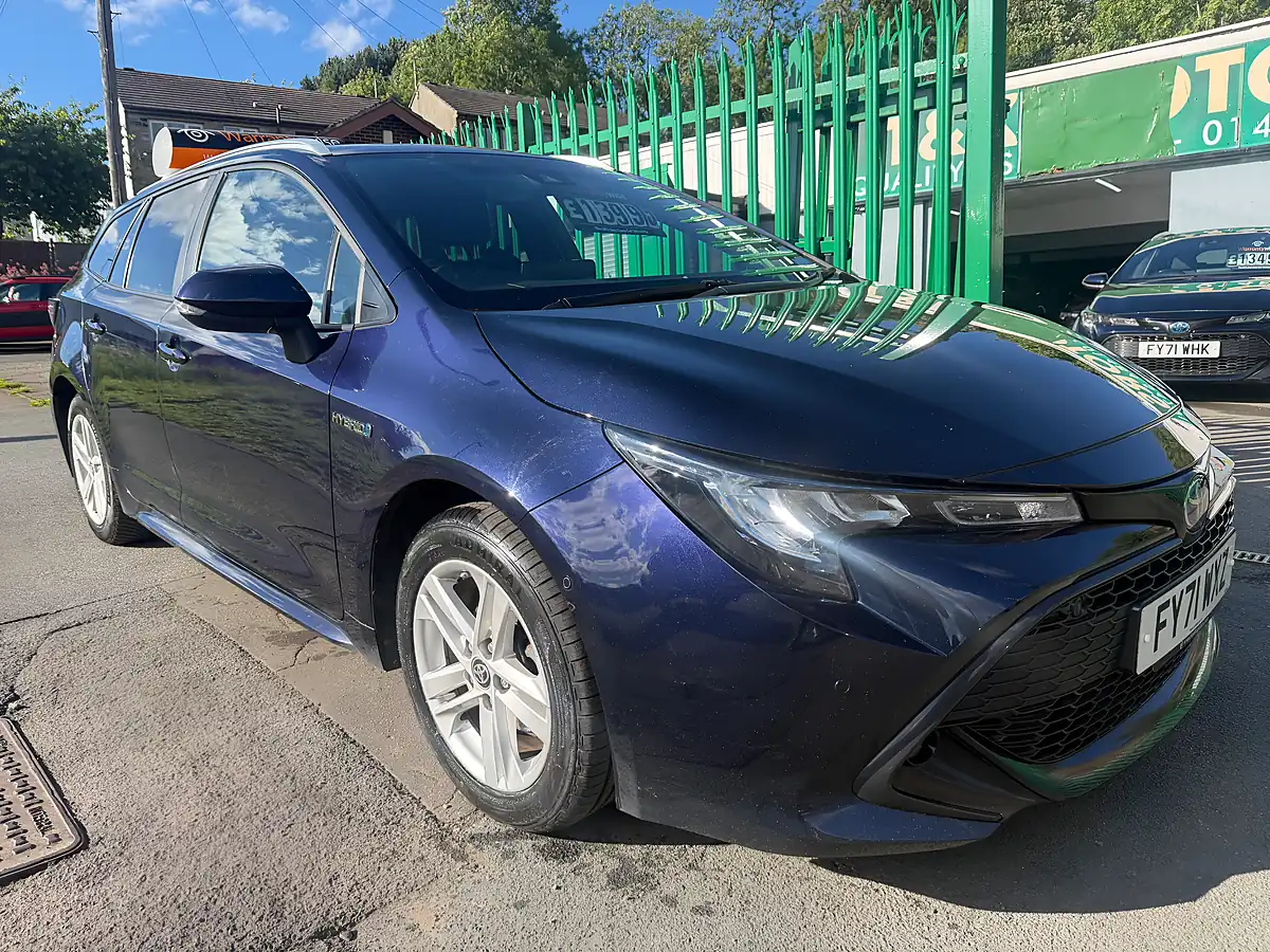 Used 2021 Toyota Corolla Icon Tech Blue - Interior and Exterior details 5
