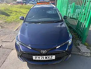 Used 2021 Toyota Corolla Icon Tech Blue - Interior and Exterior details 7