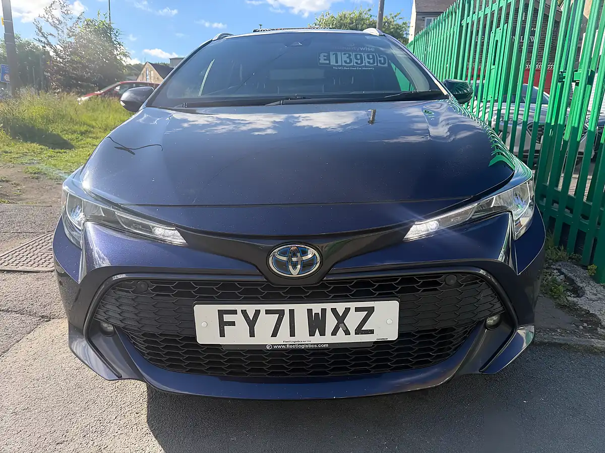 Used 2021 Toyota Corolla Icon Tech Blue - Interior and Exterior details 8