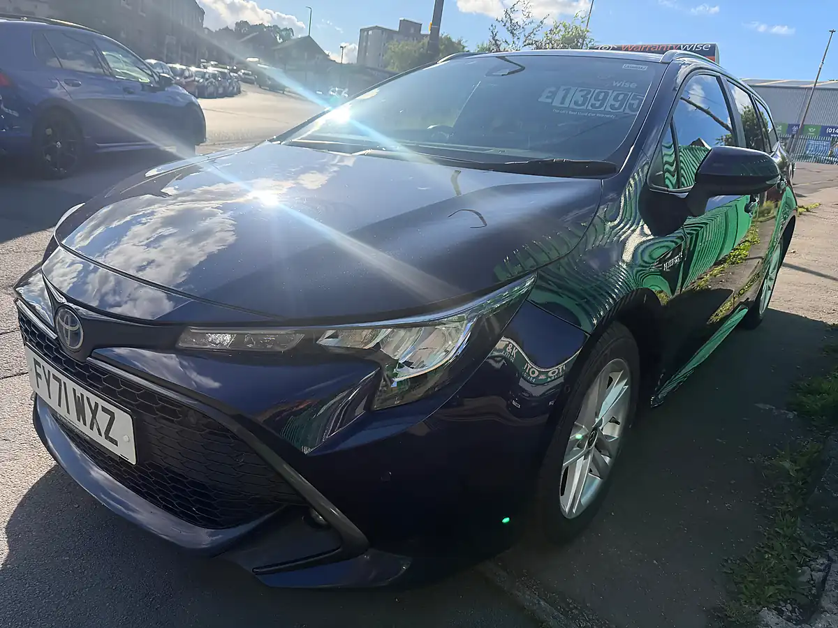 Used 2021 Toyota Corolla Icon Tech Blue - Interior and Exterior details 9