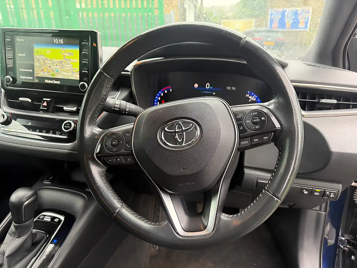 Used 2021 Toyota Corolla Icon Tech Blue - Interior and Exterior details 14