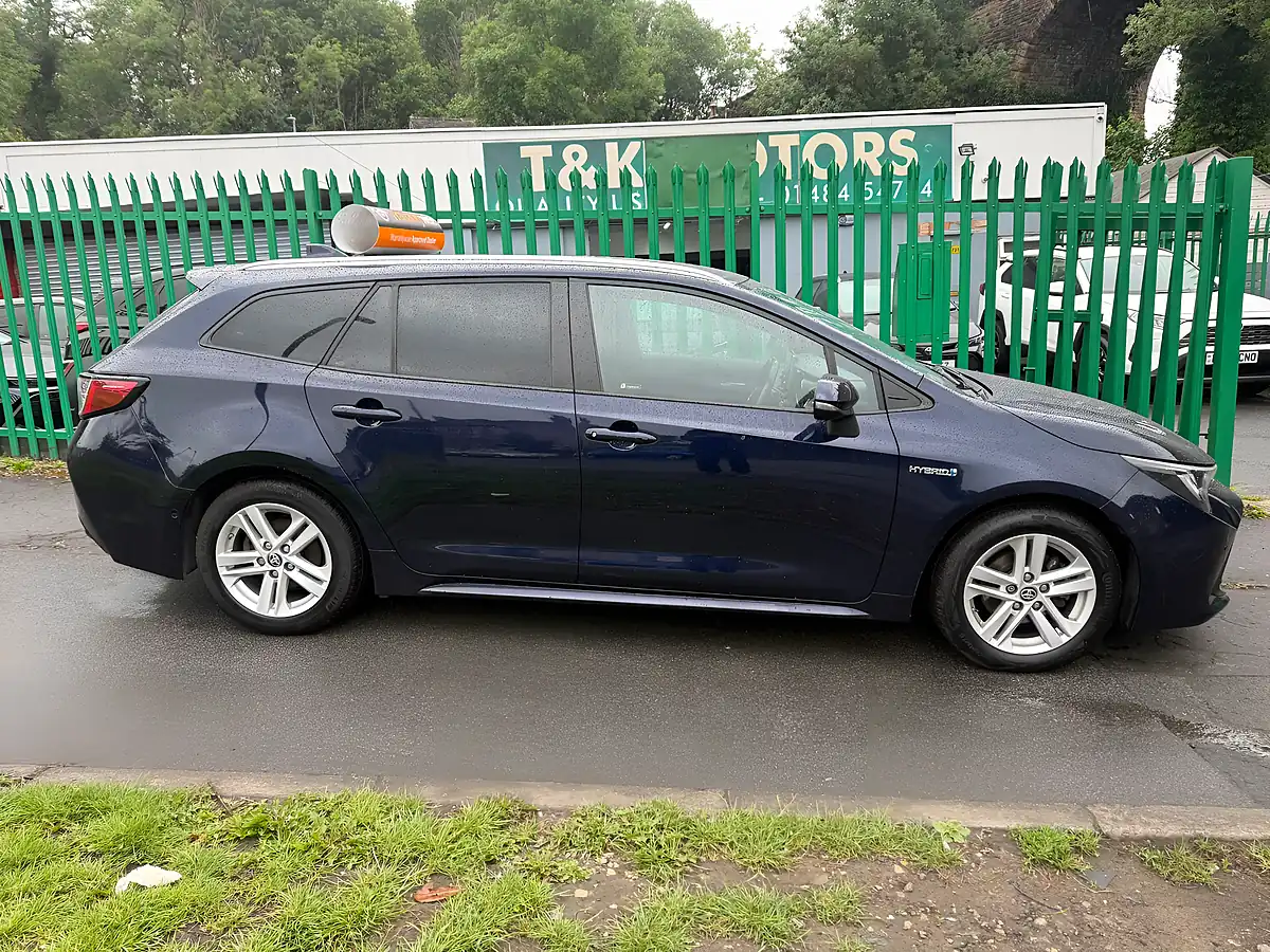 Used 2021 Toyota Corolla Icon Tech Blue - Interior and Exterior details 2