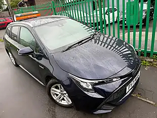 Used 2021 Toyota Corolla Icon Tech Blue - Interior and Exterior details 5