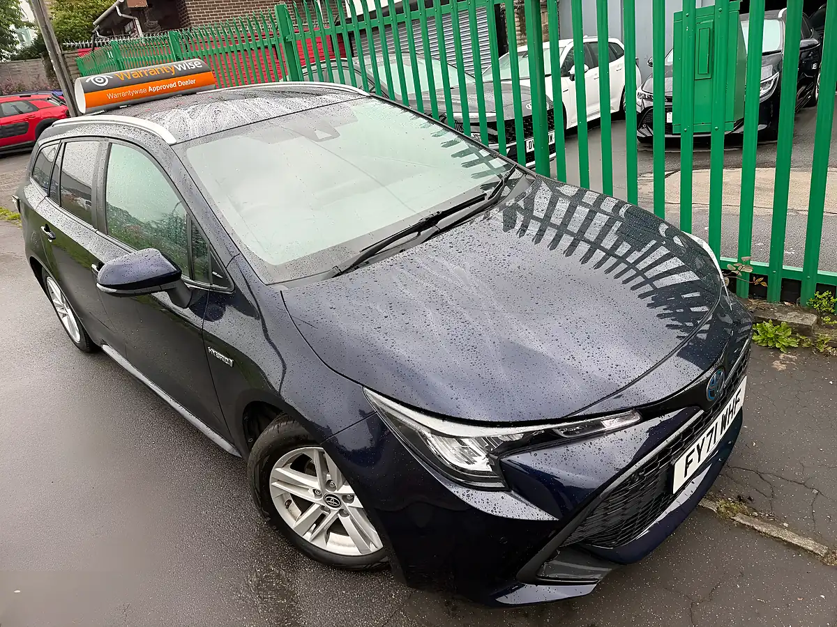 Used 2021 Toyota Corolla Icon Tech Blue - Interior and Exterior details 5