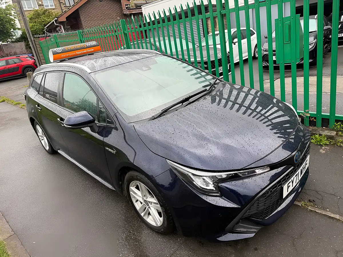 Used 2021 Toyota Corolla Icon Tech Blue - Interior and Exterior details 6