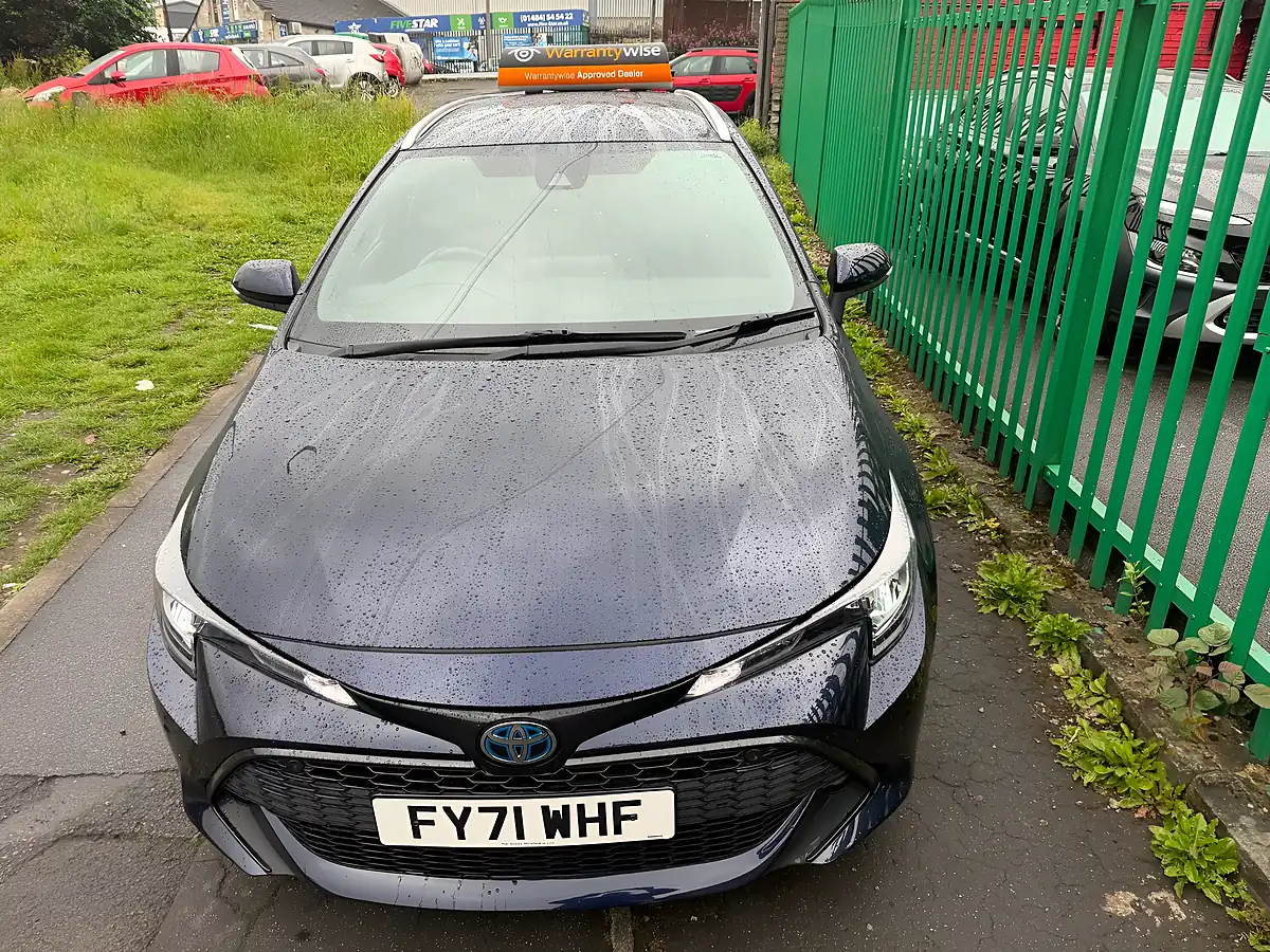 Used 2021 Toyota Corolla Icon Tech Blue - Interior and Exterior details 7