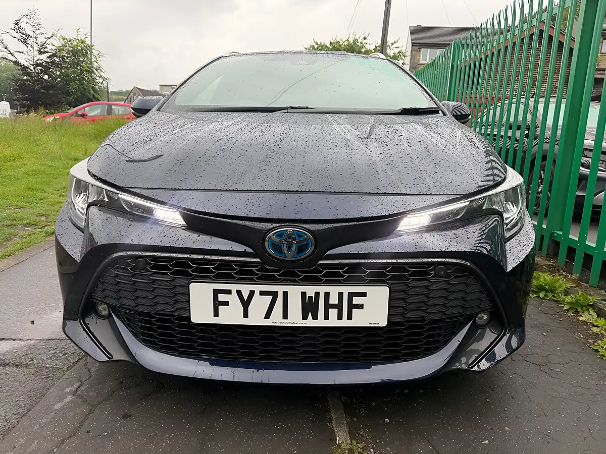 Used 2021 Toyota Corolla Icon Tech Blue - Interior and Exterior details 8