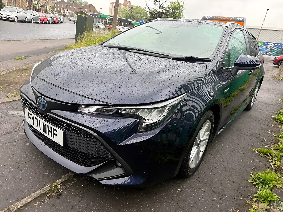 Used 2021 Toyota Corolla Icon Tech Blue - Interior and Exterior details 9