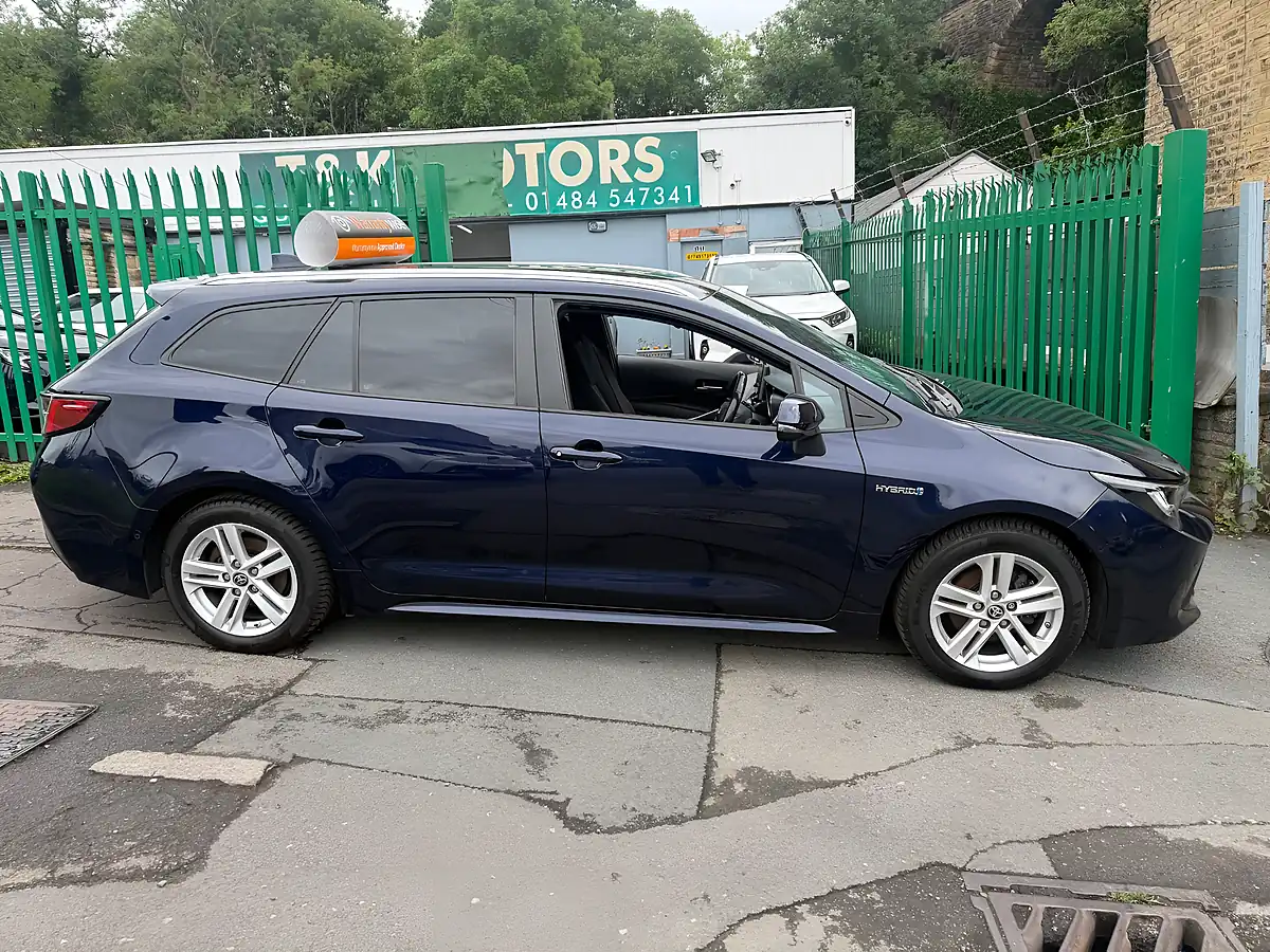 Used 2021 Toyota Corolla Icon Tech Blue - Interior and Exterior details 11