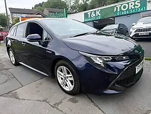 Used 2021 Toyota Corolla Icon Tech Blue - Interior and Exterior details 5