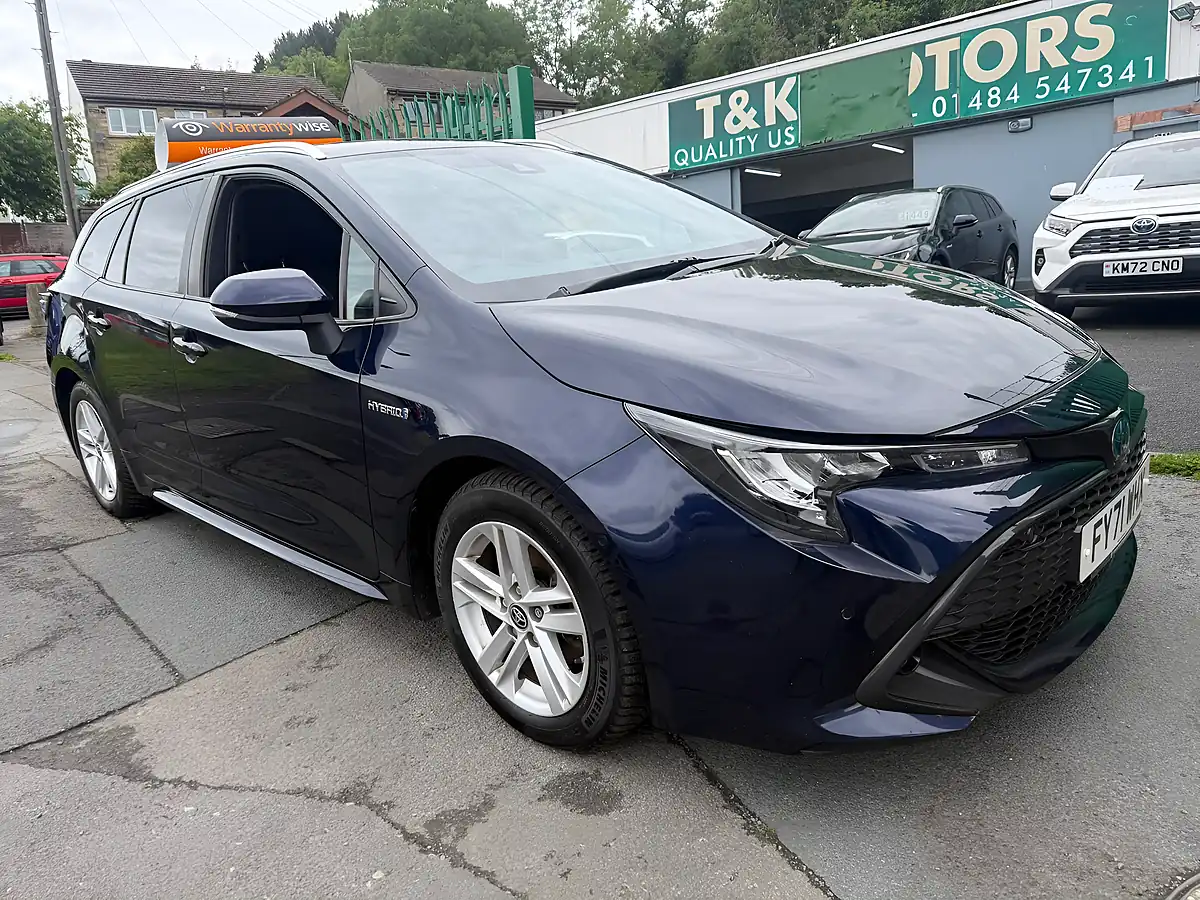 Used 2021 Toyota Corolla Icon Tech Blue - Interior and Exterior details 5