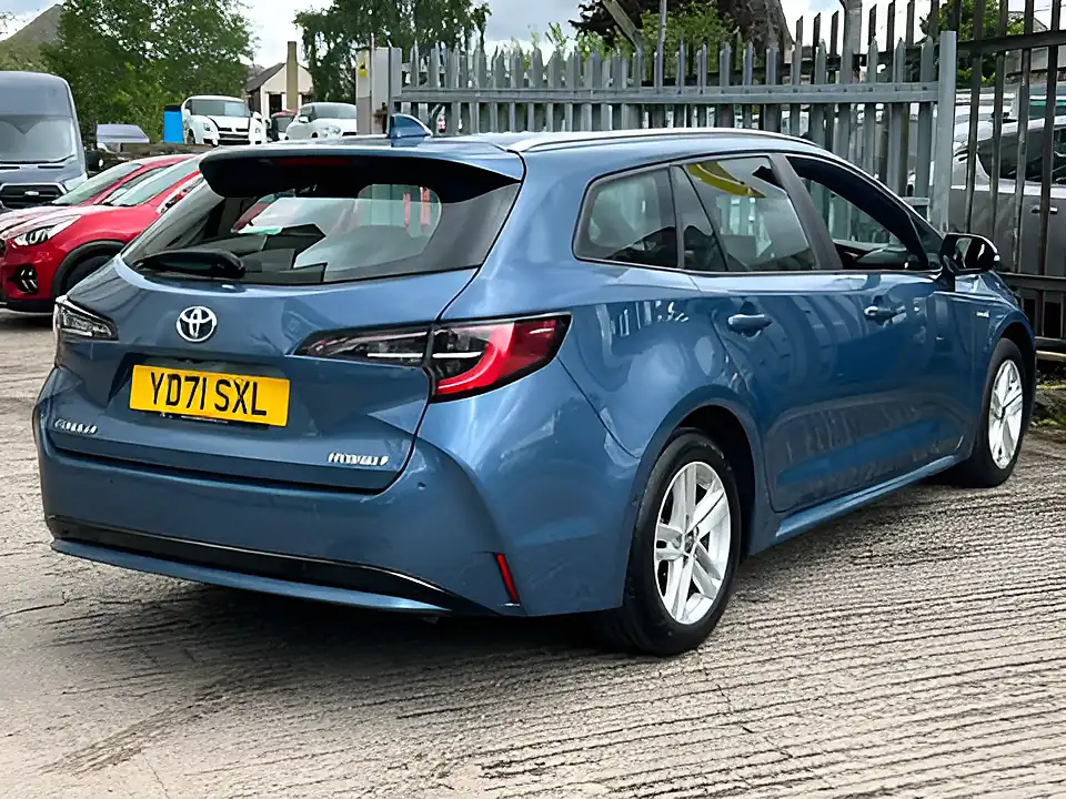 Used 2021 Toyota Corolla Icon Tech Blue - Interior and Exterior details 10
