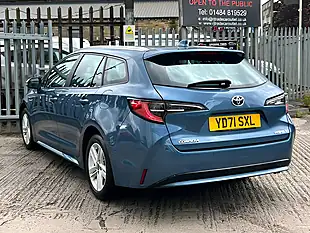 Used 2021 Toyota Corolla Icon Tech Blue - Interior and Exterior details 11
