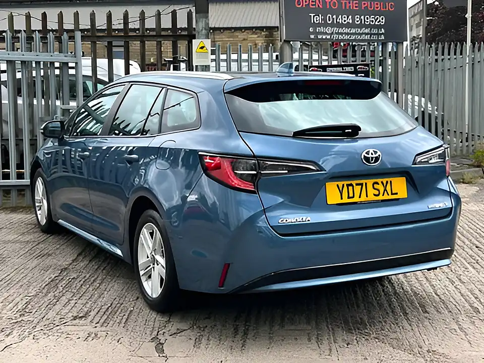 Used 2021 Toyota Corolla Icon Tech Blue - Interior and Exterior details 11