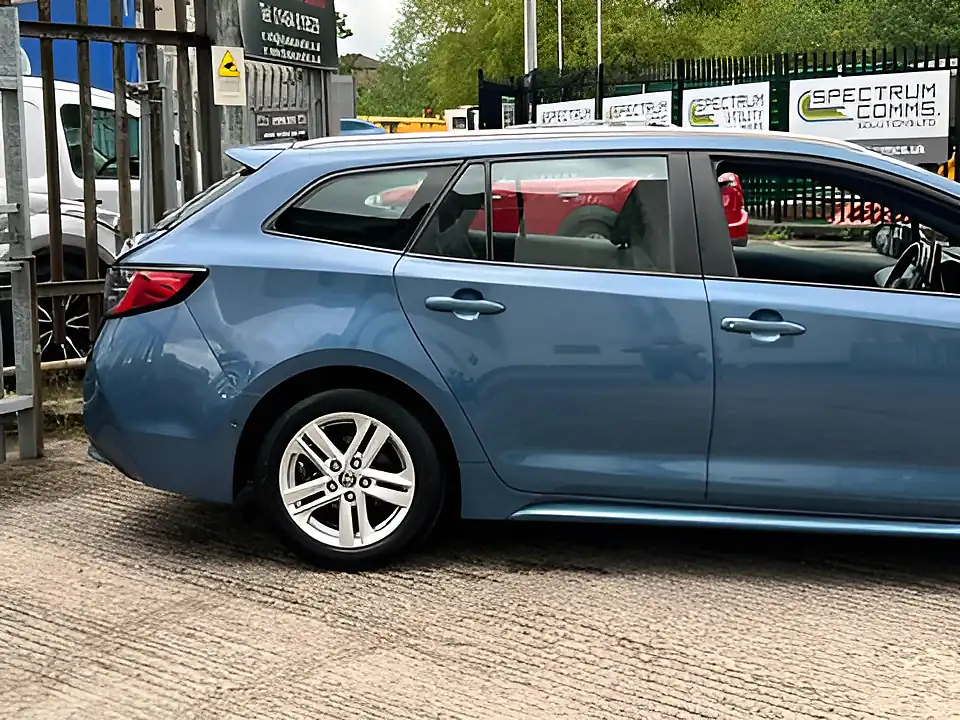 Used 2021 Toyota Corolla Icon Tech Blue - Interior and Exterior details 13