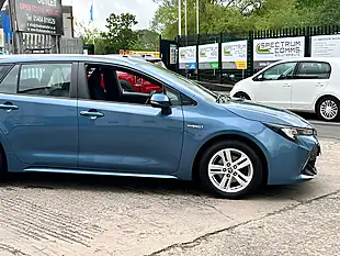 Used 2021 Toyota Corolla Icon Tech Blue - Interior and Exterior details 14