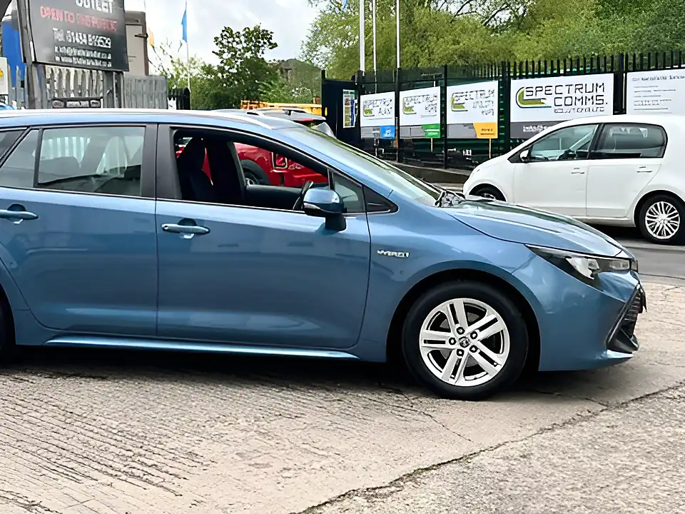 Used 2021 Toyota Corolla Icon Tech Blue - Interior and Exterior details 14