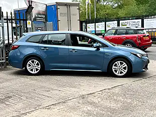 Used 2021 Toyota Corolla Icon Tech Blue - Interior and Exterior details 15