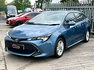 Used 2021 Toyota Corolla Icon Tech Blue - Interior and Exterior details 6